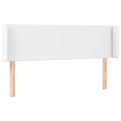 LED uzglavlje bijelo 147x16x78/88 cm od umjetne kože - Bijela 147 x 16 x 78/88 cm 1 Cijena