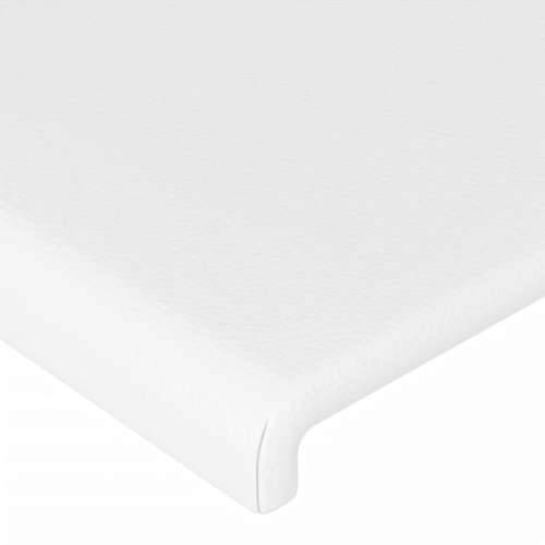 LED uzglavlje bijelo 147x16x78/88 cm od umjetne kože - Bijela 147 x 16 x 78/88 cm 1 Cijena