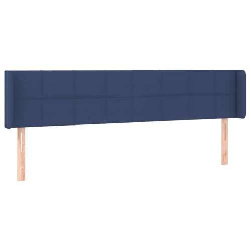 LED uzglavlje plavo 203x16x78/88 cm od tkanine - Plava 203 x 16 x 78/88 cm 1 Cijena