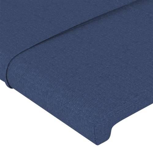 LED uzglavlje plavo 203x16x78/88 cm od tkanine - Plava 203 x 16 x 78/88 cm 1 Cijena