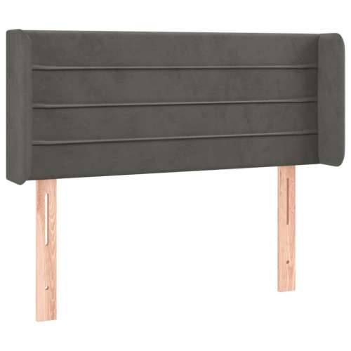 LED uzglavlje tamnosivo 83x16x78/88 cm baršunasto - Tamno siva 83 x 16 x 78/88 cm 1 Cijena