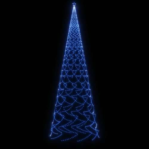 Božićno drvce sa šiljkom plavo s 3000 LED žarulja 800 cm Cijena