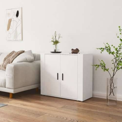 Komoda bijela 80 x 33 x 70 cm od konstruiranog drva - Bijela 1 Cijena