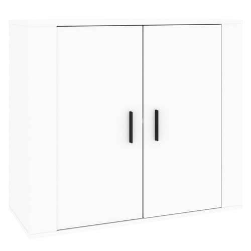 Komoda bijela 80 x 33 x 70 cm od konstruiranog drva - Bijela 1 Cijena