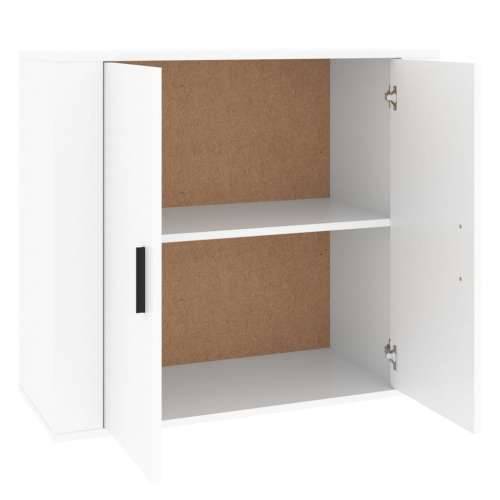 Komoda bijela 80 x 33 x 70 cm od konstruiranog drva - Bijela 1 Cijena