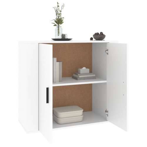 Komoda bijela 80 x 33 x 70 cm od konstruiranog drva - Bijela 1 Cijena