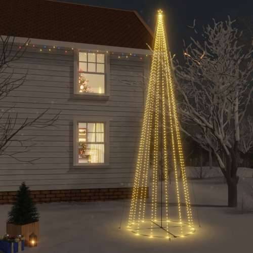 Stožasto božićno drvce toplo bijelo 1134 LED žarulje 230x800 cm Cijena