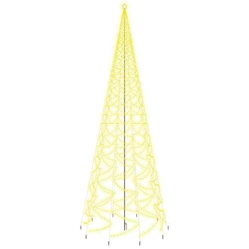 Božićno drvce sa šiljkom i 3000 LED žarulja tople bijele 800 cm Cijena