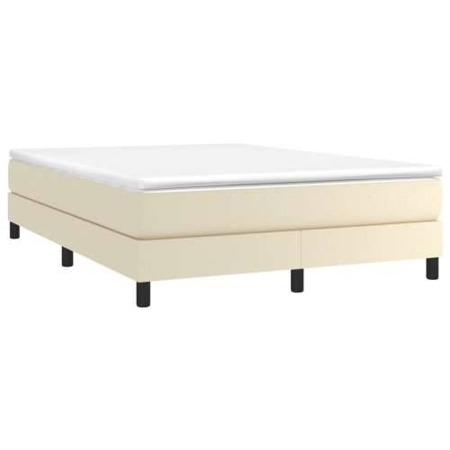 Okvir za krevet krem 140x190 cm od umjetne kože - Krema 140 x 190 cm 25 cm Cijena
