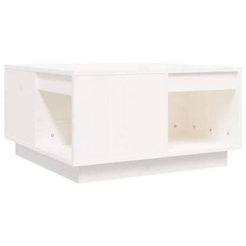 Stolić za kavu Bijela 60x61x32,5 cm od masivne borovine - Bijela 60 x 61 x 32.5 cm 1 Cijena