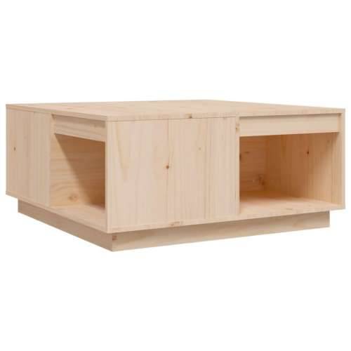 Stolić za kavu 80x81x36,5 cm od masivne borovine - Prirodna 80 x 81 x 36.5 cm 1 Cijena