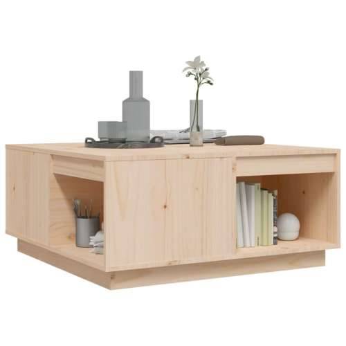 Stolić za kavu 80x81x36,5 cm od masivne borovine - Prirodna 80 x 81 x 36.5 cm 1 Cijena