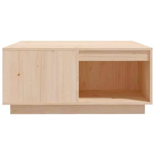 Stolić za kavu 80x81x36,5 cm od masivne borovine - Prirodna 80 x 81 x 36.5 cm 1 Cijena
