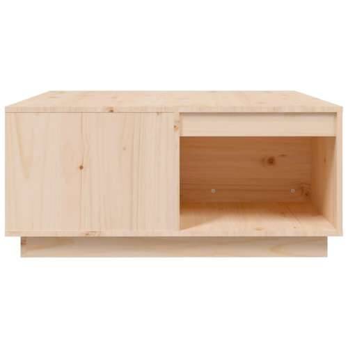 Stolić za kavu 80x81x36,5 cm od masivne borovine - Prirodna 80 x 81 x 36.5 cm 1 Cijena