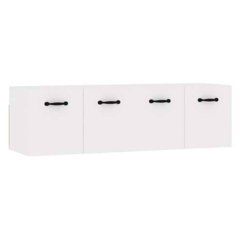 Zidni ormarići 2 kom visoki sjaj bijeli 80x36,5x35 cm drveni - Visoko sjajno bijela 80 x 35 x 36.5 cm 1 Cijena