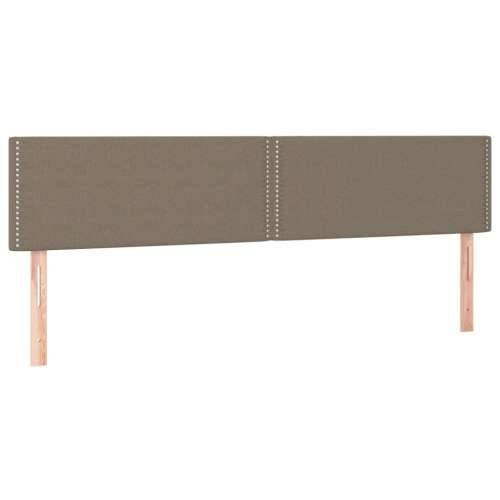 LED uzglavlje smeđesivo 180x5x78/88 cm od tkanine  - Sivo-smeđa 180 x 5 x 78/88 cm 1 Cijena