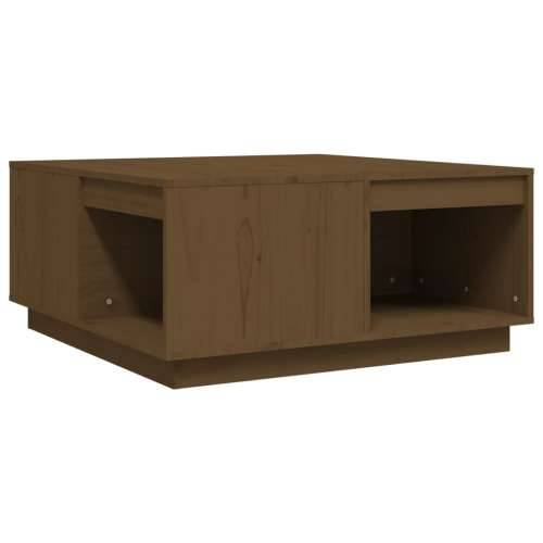 Stolić za kavu boja meda 80 x 81 x 36,5 cm od masivne borovine - boja meda 80 x 81 x 36.5 cm 1 Cijena