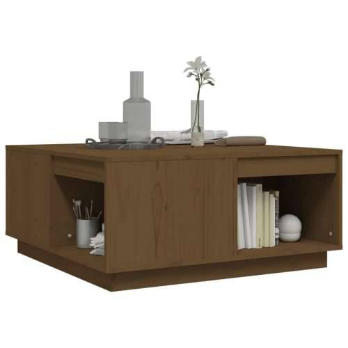 Stolić za kavu boja meda 80 x 81 x 36,5 cm od masivne borovine - boja meda 80 x 81 x 36.5 cm 1 Cijena