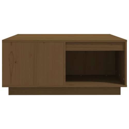 Stolić za kavu boja meda 80 x 81 x 36,5 cm od masivne borovine - boja meda 80 x 81 x 36.5 cm 1 Cijena