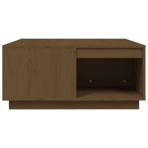 Stolić za kavu boja meda 80 x 81 x 36,5 cm od masivne borovine - boja meda 80 x 81 x 36.5 cm 1 Cijena