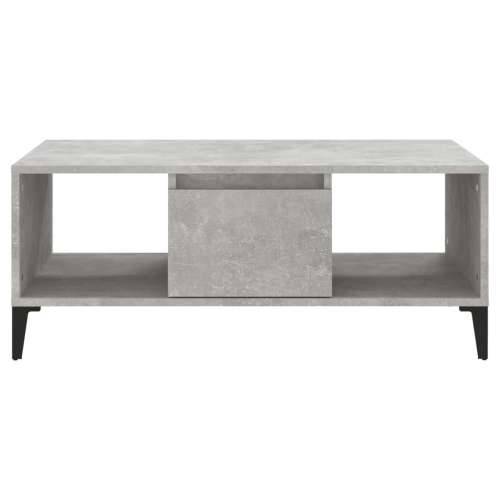 Stolić za kavu boja betona 90x50x36,5 cm konstruirano drvo - Beton siva 1 Cijena