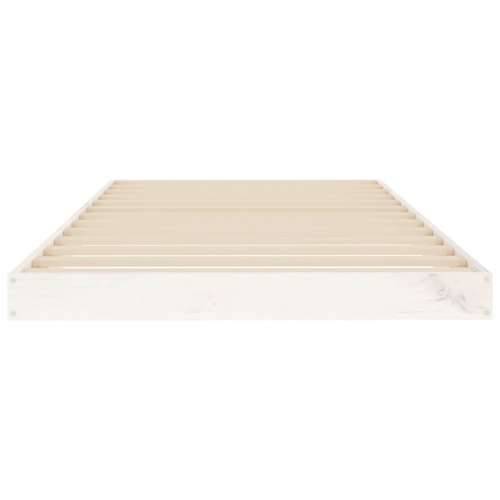 Okvir za krevet od borovine bijela 90x190 cm jednokrevetni - Bijela 90 x 190 cm Cijena