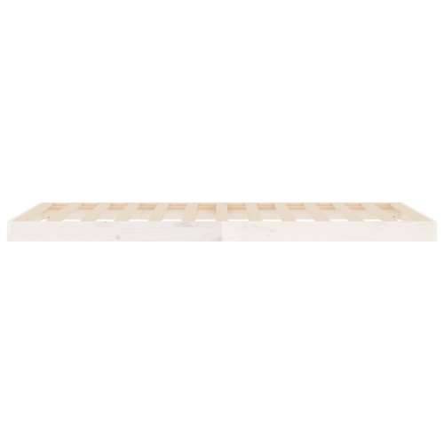 Okvir za krevet od borovine bijela 90x190 cm jednokrevetni - Bijela 90 x 190 cm Cijena