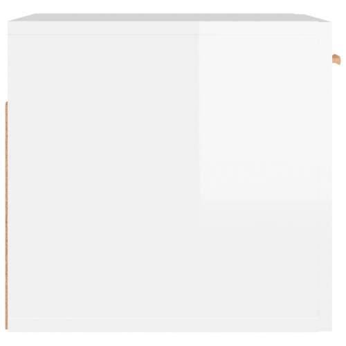 Zidni ormarić sjajni bijeli 80 x 35 x 36,5 cm konstruirano drvo - Visoko sjajno bijela 1 Cijena