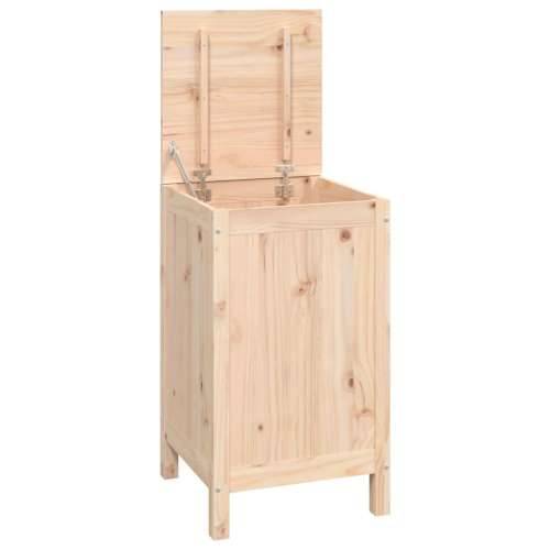Kutija za rublje 44 x 44 x 76 cm od masivne borovine - Prirodna 44 x 44 x 76 cm 1 Cijena