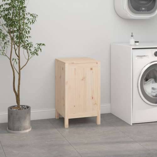 Kutija za rublje 44 x 44 x 76 cm od masivne borovine - Prirodna 44 x 44 x 76 cm 1 Cijena