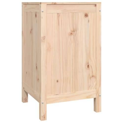 Kutija za rublje 44 x 44 x 76 cm od masivne borovine - Prirodna 44 x 44 x 76 cm 1 Cijena