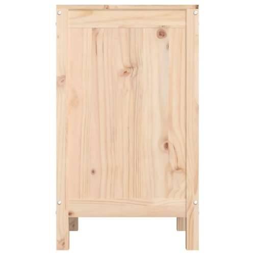 Kutija za rublje 44 x 44 x 76 cm od masivne borovine - Prirodna 44 x 44 x 76 cm 1 Cijena