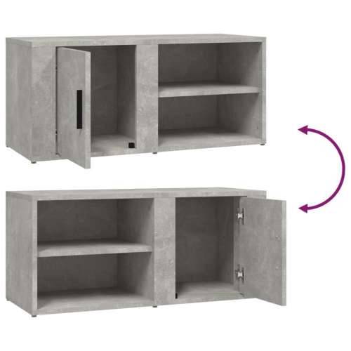 TV ormarići 2 kom Siva betona 80x31,5x36 cm konstruirano drvo - Beton siva 2 Cijena