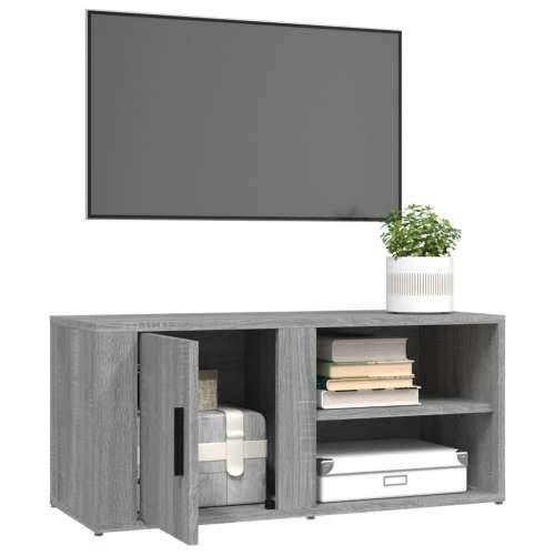TV ormarići 2 kom boja sivog hrasta sonome 80x31,5x36 cm drveni - Sivi hrast sonoma 2 Cijena