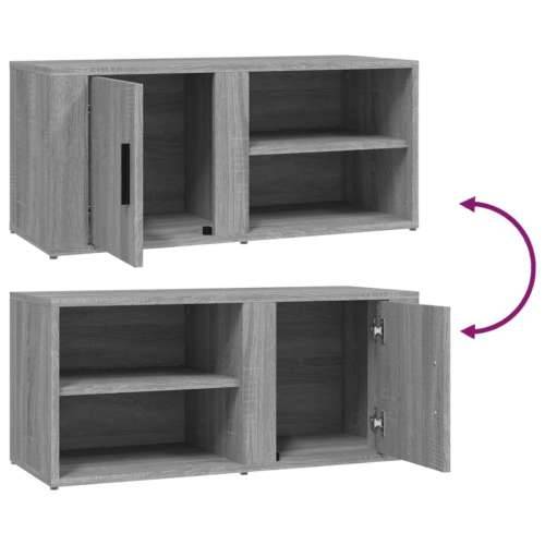 TV ormarići 2 kom boja sivog hrasta sonome 80x31,5x36 cm drveni - Sivi hrast sonoma 2 Cijena
