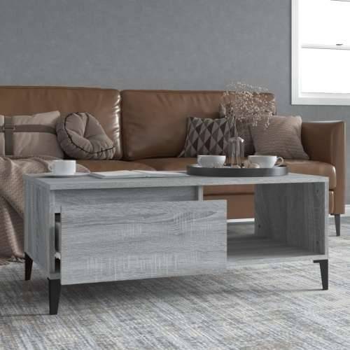 Stolić za kavu boja sivog hrasta 90x50x36,5cm konstruirano drvo - Sivi hrast sonoma 1 Cijena