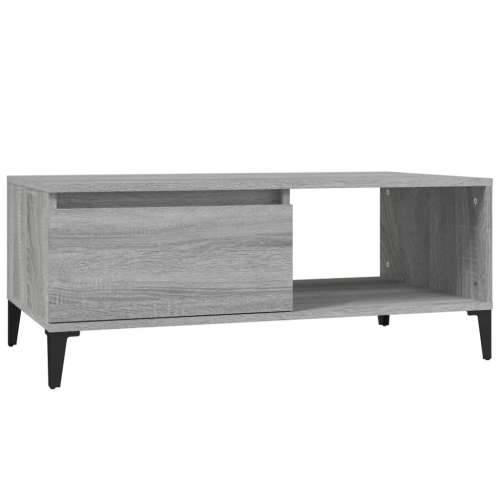 Stolić za kavu boja sivog hrasta 90x50x36,5cm konstruirano drvo - Sivi hrast sonoma 1 Cijena