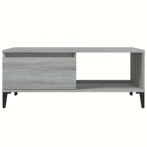 Stolić za kavu boja sivog hrasta 90x50x36,5cm konstruirano drvo - Sivi hrast sonoma 1 Cijena