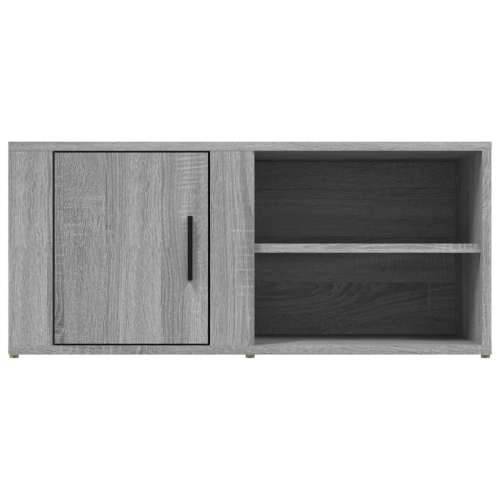 TV ormarić boja hrasta sonome 80x31,5x36 cm konstruirano drvo - Sivi hrast sonoma 1 Cijena