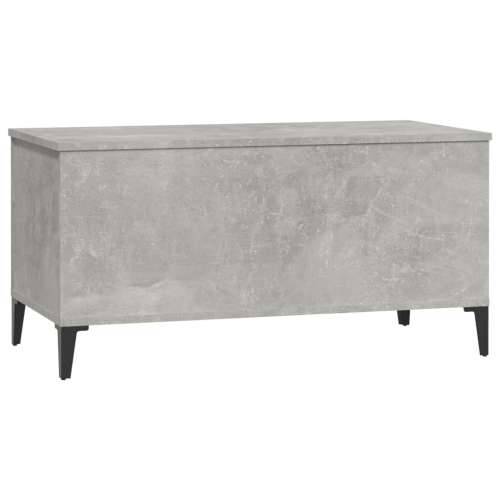Stolić za kavu siva boja betona 90x44,5x45 cm konstruirano drvo - Beton siva 1 90 cm Cijena
