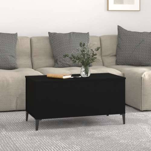 Stolić za kavu crni 90 x 44,5 x 45 cm od konstruiranog drva - Crna 1 90 cm Cijena