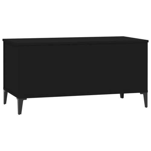Stolić za kavu crni 90 x 44,5 x 45 cm od konstruiranog drva - Crna 1 90 cm Cijena