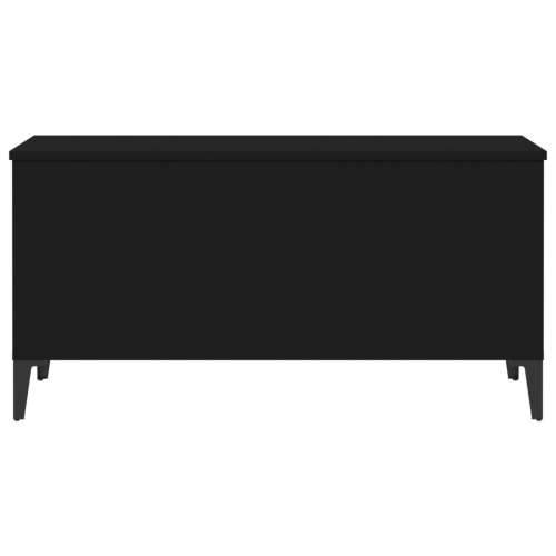 Stolić za kavu crni 90 x 44,5 x 45 cm od konstruiranog drva - Crna 1 90 cm Cijena