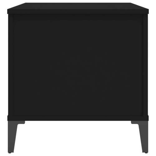 Stolić za kavu crni 90 x 44,5 x 45 cm od konstruiranog drva - Crna 1 90 cm Cijena