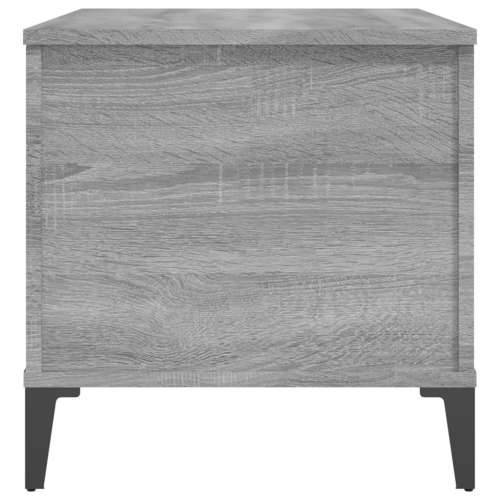 Stolić za kavu siva boja hrasta 90x44,5x45 cm konstruirano drvo - Sivi hrast sonoma 1 90 cm Cijena