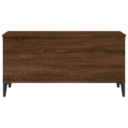 Stolić za kavu boja hrasta 90 x 44,5 x 45 cm konstruirano drvo - Smeđi hrast 1 90 cm Cijena
