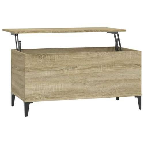Stolić za kavu boja hrasta 90 x 44,5 x 45 cm konstruirano drvo - sonoma hrast 1 90 cm Cijena