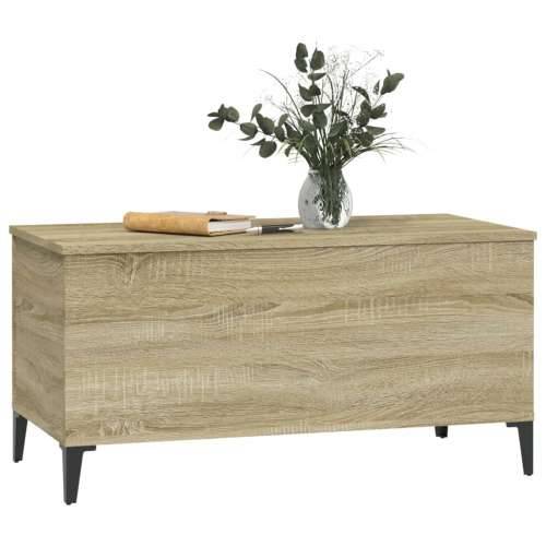 Stolić za kavu boja hrasta 90 x 44,5 x 45 cm konstruirano drvo - sonoma hrast 1 90 cm Cijena