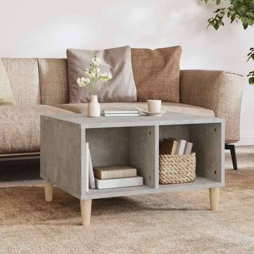 Stolić za kavu boja betona 60x50x36,5 cm konstruirano drvo - Beton siva 1 Cijena