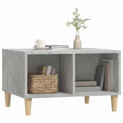 Stolić za kavu boja betona 60x50x36,5 cm konstruirano drvo - Beton siva 1 Cijena